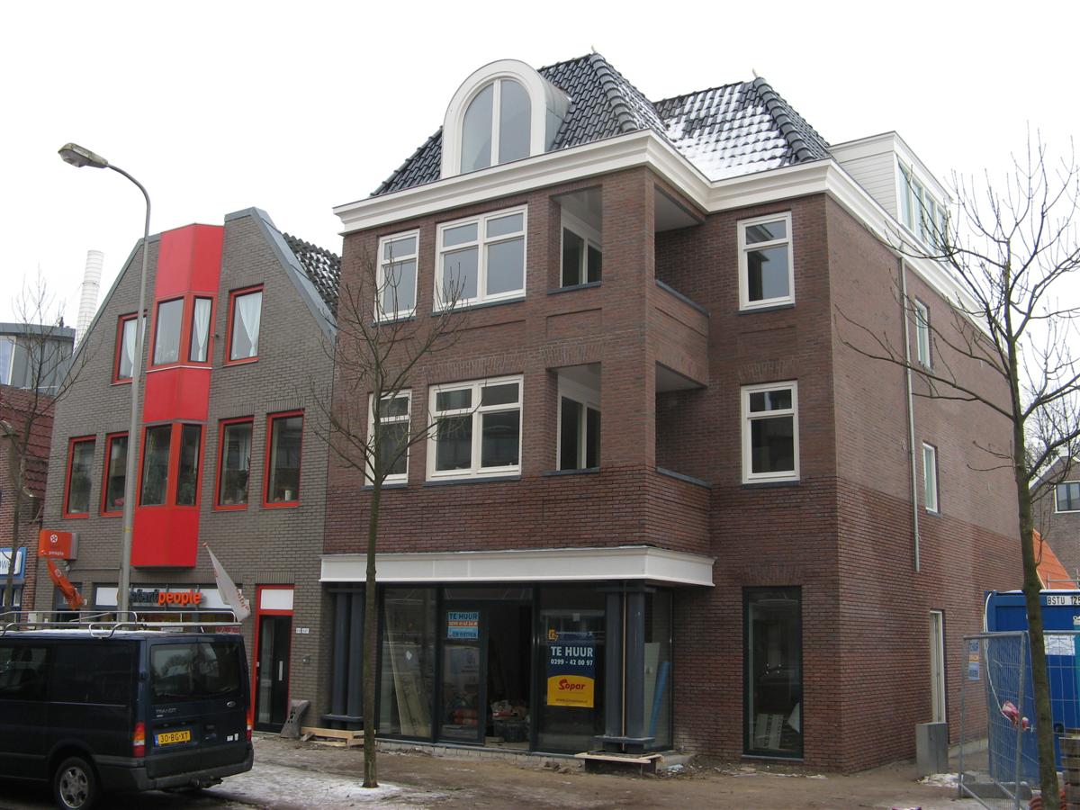 De bouw van Nieuwstraat 40 flink opgeschoten!