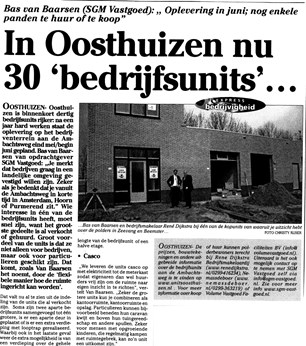 Ambachtsweg bedrijfsunits Oosthuizen